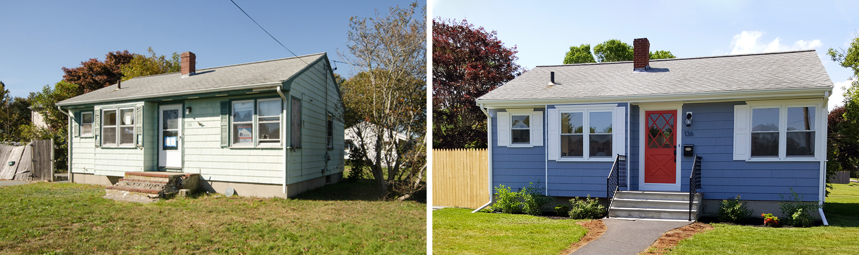 Charming Ranch Makeover Before and After